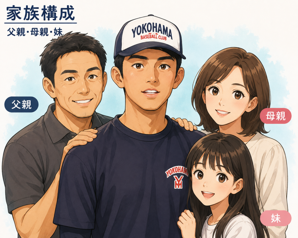 織田翔希 家族構成